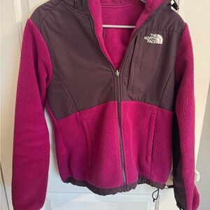 The North Face Fuchsia and Dark Purple Jacket